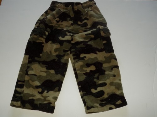 Pantalone mimetico verde pile