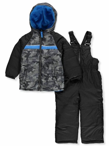 Giacca parka mimetica grigio