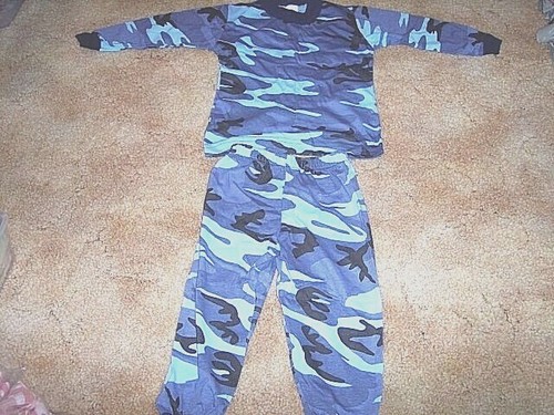 Pigiama pezzi blu - pezzi,